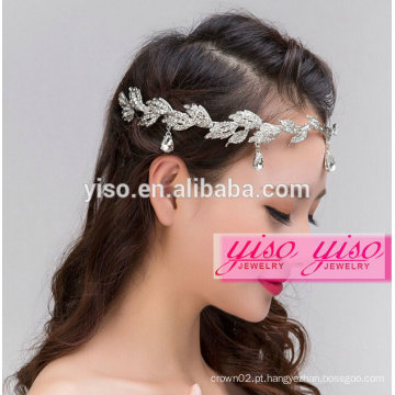 Acessórios exclusivos de cabelo de flor de casamento de moda bonita